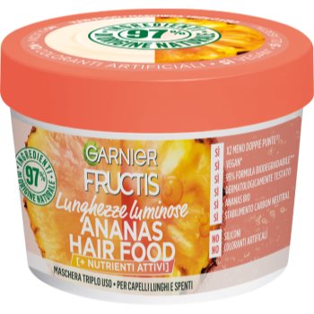 Garnier Fructis Pineapple Hair Food masca revitalizanta pentru păr lung - imagine 2